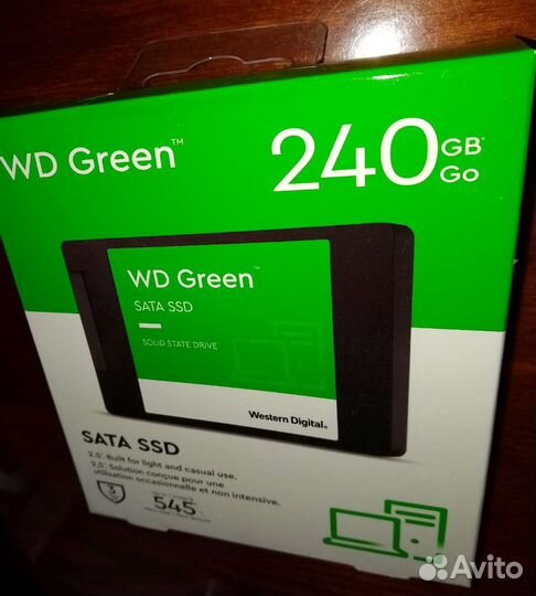 Жесткий диск ssd 240gb WD Green