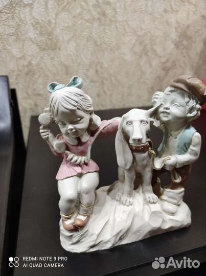 Статуэтки кошка,балерина и др