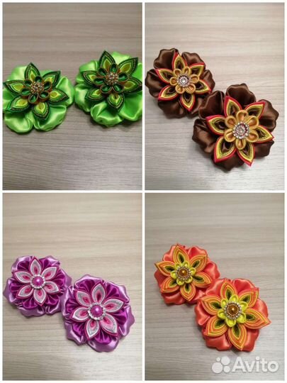 Резинки для волос ручной работы