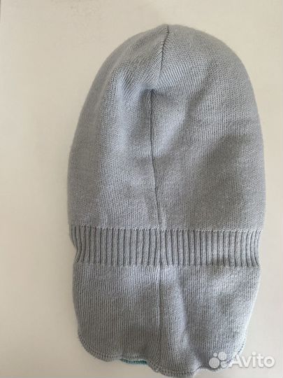 Шапка шлем детская зимняя для мальчика