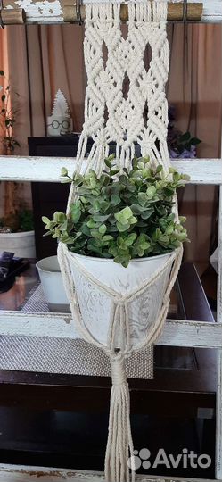 Кашпо макраме