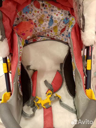 Детские санки коляска ника 7-3