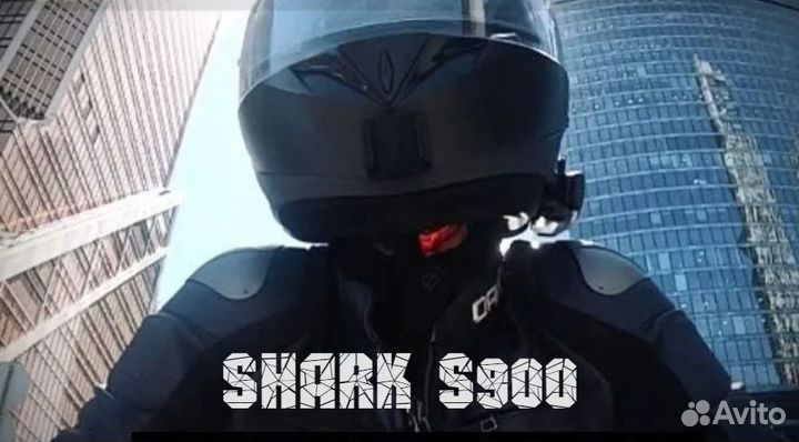 Крепление камеры GoPro на Мотошлем shark S900