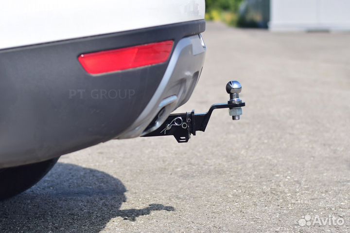 Фаркоп /съемный квадрат/ Geely Atlas с 2018