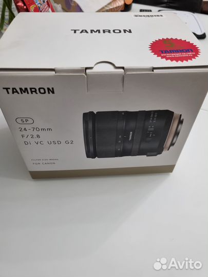 Tamron SP 24-70mm 2.8 Di vс USD G2 Canon