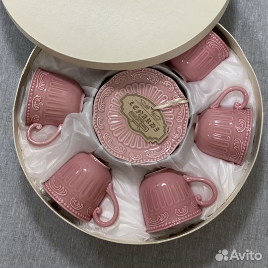 Чайный сервиз. Кофейный набор 6 персон