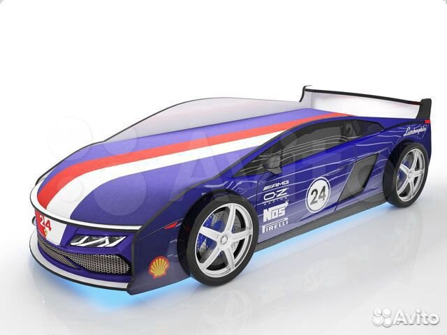 Кровать машина