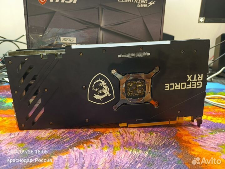 Видеокарта msi rtx 3070 gaming x trio