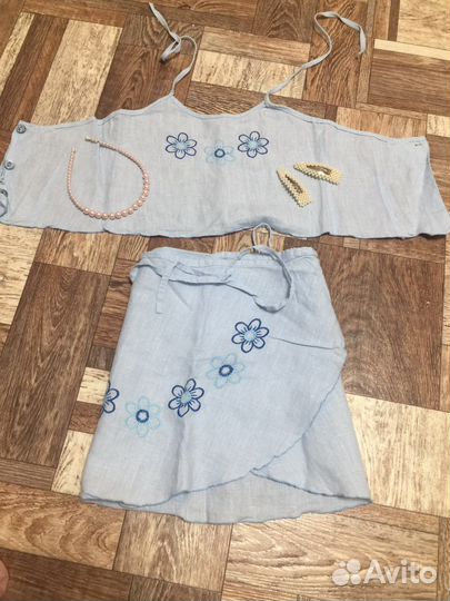 Пакет однжды на девочку 128-134