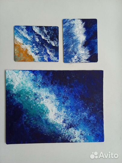 Картина акрилом на холсте