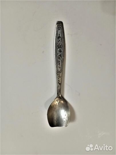 Серебряная ложка СССР Северная Чернь