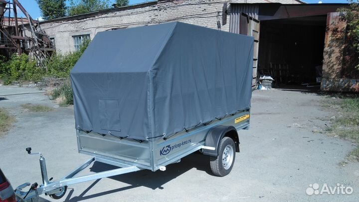 Прицеп кмз 7194 С1М мастер-м 2,7 м. с тентом 1,5 м