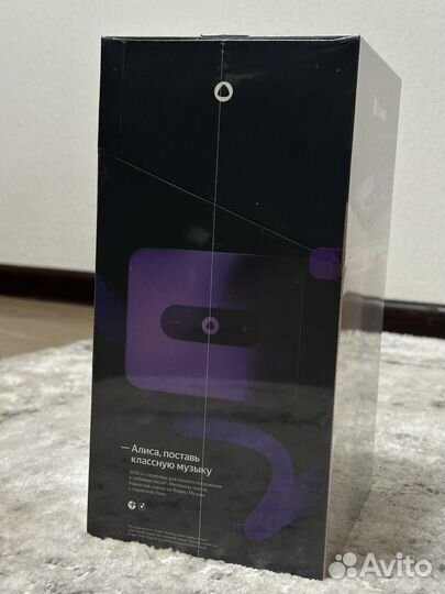 Умная колонка с алисой(новая)