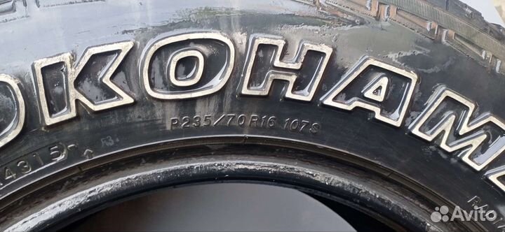Yokohama Geolandar A/T-S G012 235/75 R16