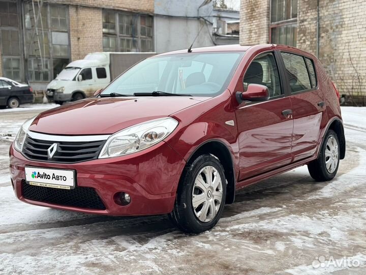 Renault Sandero 1.6 МТ, 2011, 74 000 км