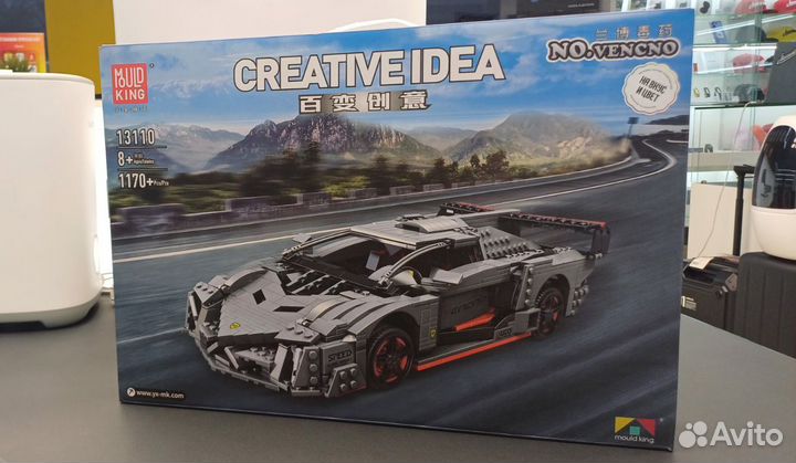 Конструктор Mould King Lamborghini Veneno (1170 де