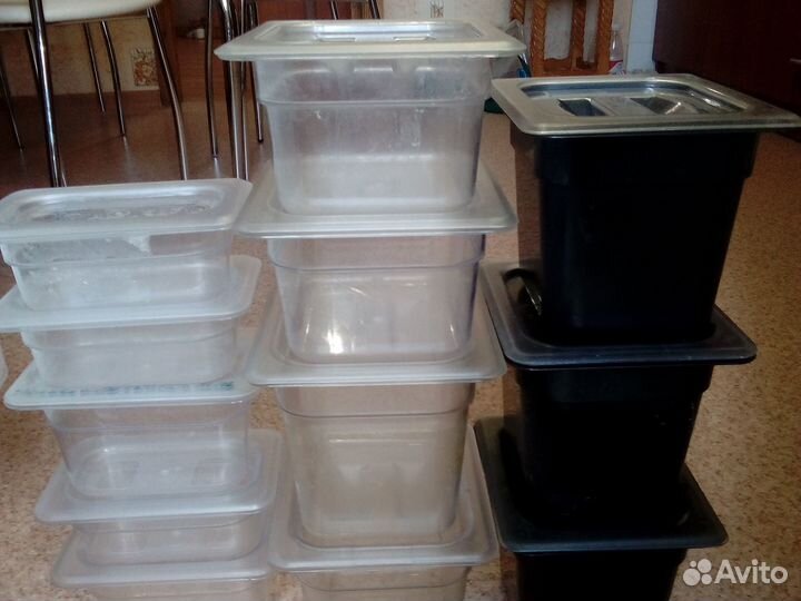 Контейнеры 5л,2.6л и 0,6л