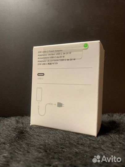 Оригинальный блок питания на iPhone 20w