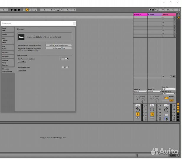 Продам “Ableton Live Suite 11.3.4”