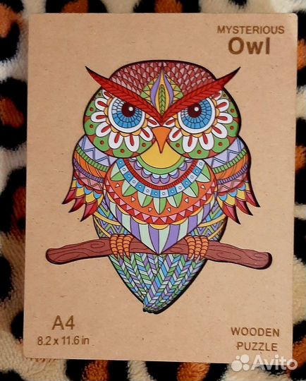 Деревянные пазлы 