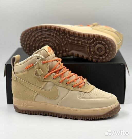 Nike Air force 1 lunar duckboot (с мехом )