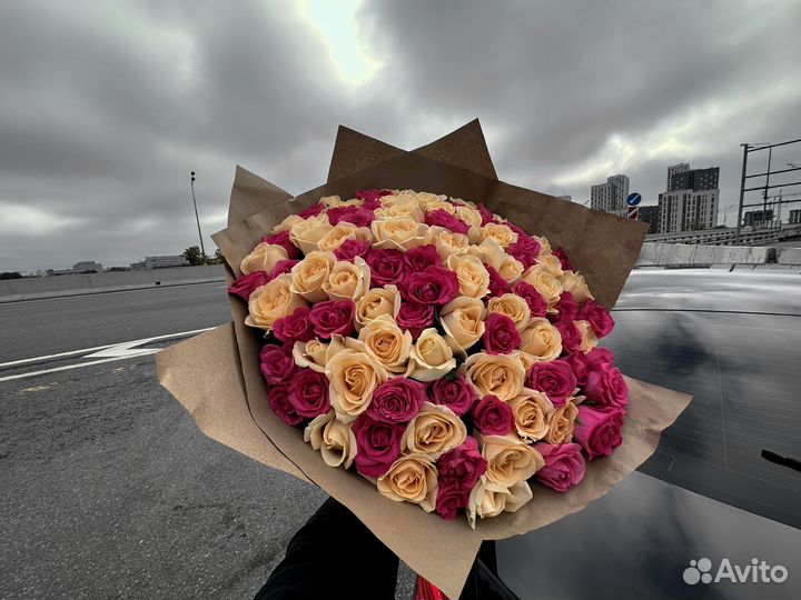 Букет из 51 розы