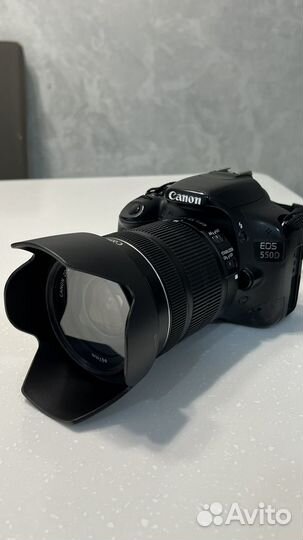 Зеркальный фотоаппарат canon 550d