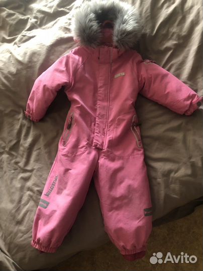 Зимний комбинезон для девочки 104