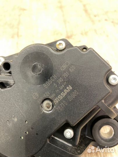 Мотор дворников задний Nissan Qashqai J10E HR16DE