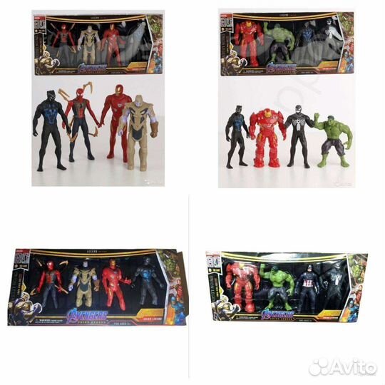 Наборы супергерои марвел хале человек паук