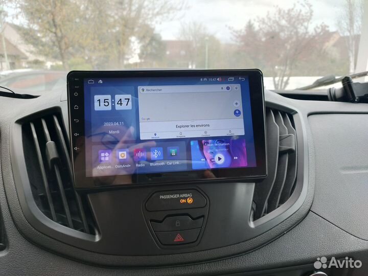 Магнитола Ford Transit 8 Android