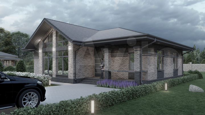 Дом 130 м² на участке 5 сот.