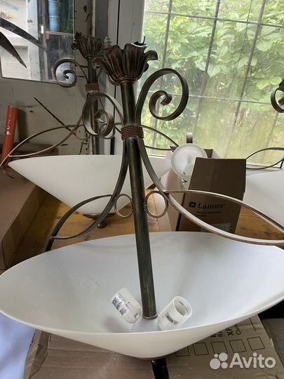 Светильник потолочный италия бу