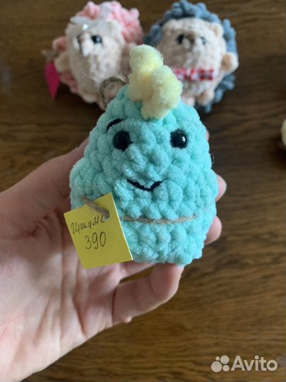 Вязанные игрушки ручной работы