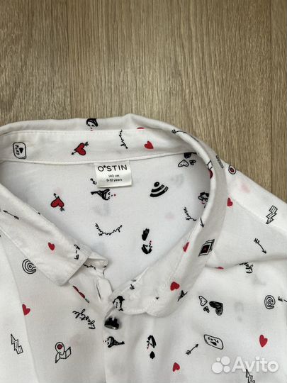 Рубашка школьная