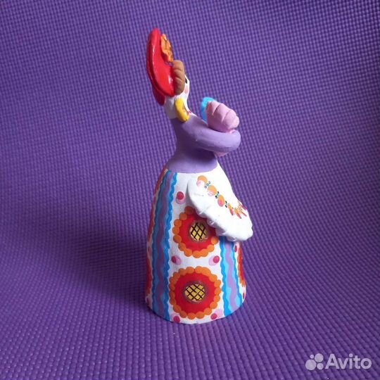 Дымковская игрушка ручной работы