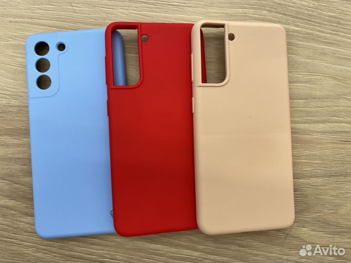 Чехол силиконовый на Samsung S21
