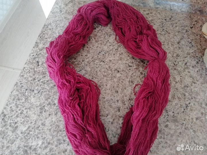 Пряжа нитки для вязания СССР шерсть