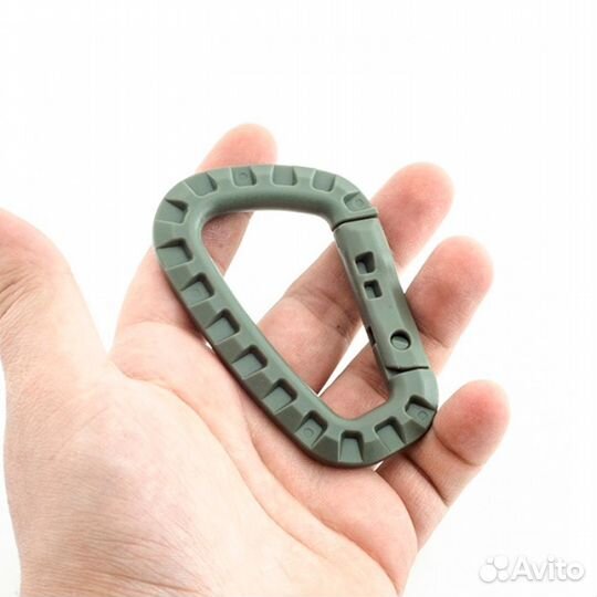 50863 Карабин следопыт 8,5 см, пластик