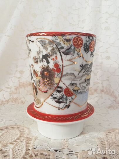 Фарфоровая кружка заварник Гейши 20е годы