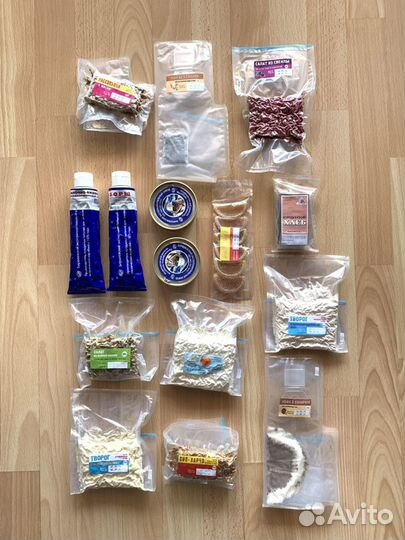 Рацион питания для космонавтов настоящий