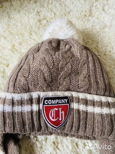 Комплект шапка и варежки chobi