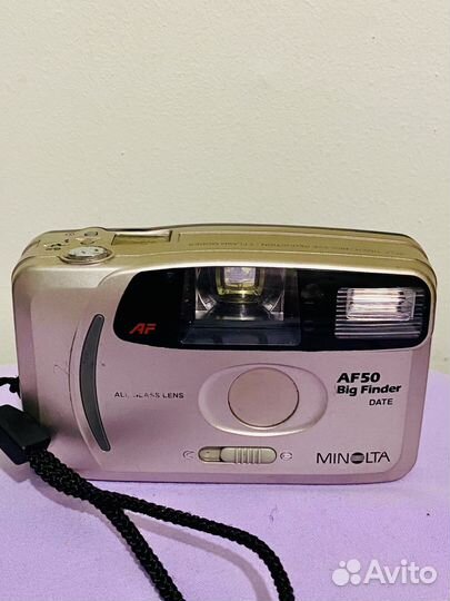 Фотоаппарат Minolta AF50 плёночный