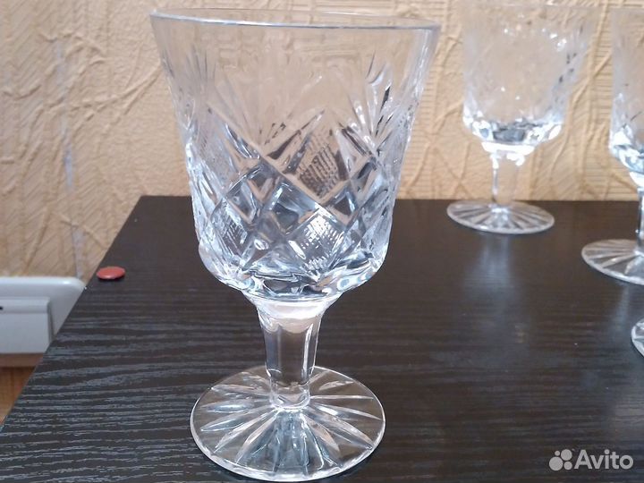 Фужеры хрустальные СССР 13см