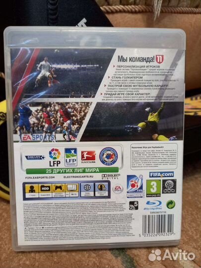 Игра(диск) для приставки(fifa11)