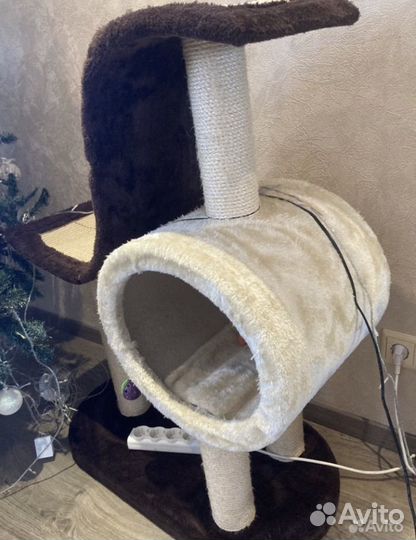 Когтеточка домик для кошки