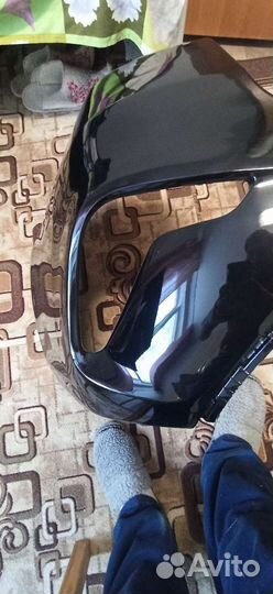 Задний бампер kia rio 4 2017-2020 г