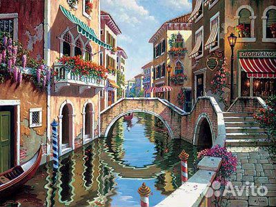 Картина маслом венеция