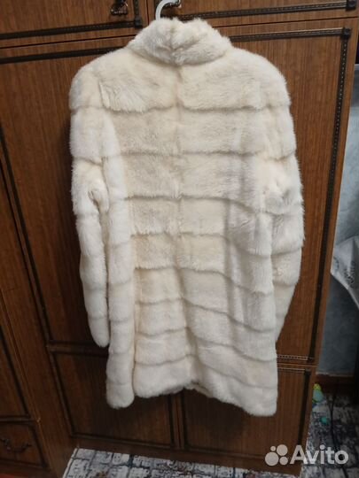 Шуба норковая 42 44 бу до колени
