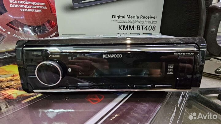 Процессорная магнитолa Kenwood kmm 408bt
